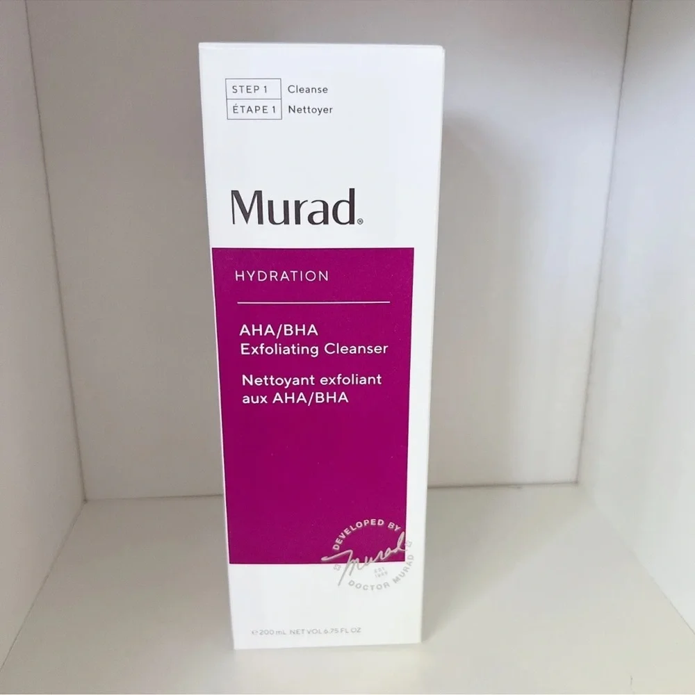 Murad Hydration‎ AHA/BHA Exfoliating Cleanser - 6.75oz /200ml NEW